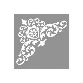 Artikel ST-883 Tribal Kelebek 6 Stencil Tasarımı 30x30 cm Kanvas Tablo