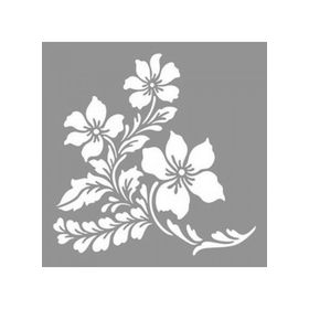Artikel ST-891 Debra Stencil Tasarımı 30x30 cm Kanvas Tablo
