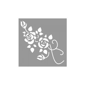 Artikel ST-942 Sweetheart Stencil Tasarımı 30x30 cm Kanvas Tablo