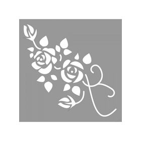 Artikel ST-942 Sweetheart Stencil Tasarımı 30x30 cm Kanvas Tablo