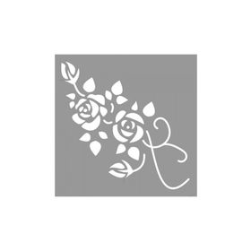 Artikel ST-942 Sweetheart Stencil Tasarımı 30x30 cm Kanvas Tablo