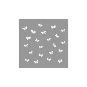 Artikel ST-956 Gloria Desen Stencil Tasarımı 30x30 cm Kanvas Tablo