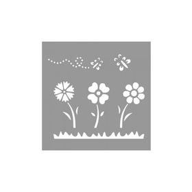 Artikel ST-964 Reverie Stencil Tasarımı 30x30 cm Kanvas Tablo