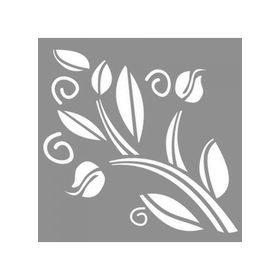 Artikel ST-982 Overture Stencil Tasarımı 30x30 cm Kanvas Tablo