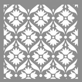 Artikel ST-984 Karo Memorial Stencil Tasarımı 30x30 cm Kanvas Tablo