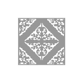 Artikel ST-988 Karo Seasons Stencil Tasarımı 30x30 cm Kanvas Tablo