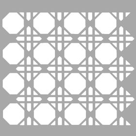 Artikel Sultan Motif Stencil Boyama Şablonu 30x30 cm Duvar Stencil