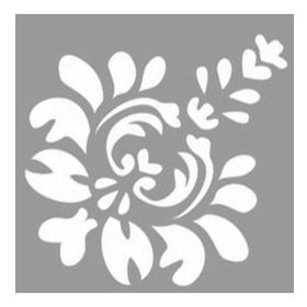 Artikel Tek Damask Stencil Boyama şablonu 30x30 cm Duvar Stencil