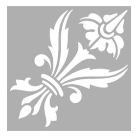 Artikel Ters Çiçek Damask Stencil Boyama şablonu 30x30 cm Duvar Stencil