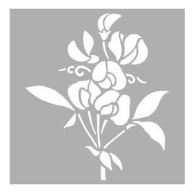 Artikel Tomurcuk Çiçek Stencil Boyama şablonu 30x30 cm Duvar Stencil