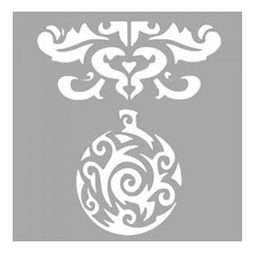 Artikel Top Çiçek Desen Stencil Boyama şablonu 30x30 cm Duvar Stencil
