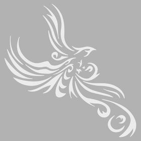 Artikel Tribal Kartal Stencil Boyama Şablonu 30x30 cm Duvar Stencil