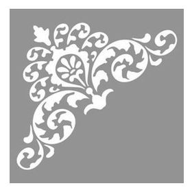 Artikel Tribal Kelebek 6 Stencil Boyama Şablonu 30x30 cm Duvar Stencil