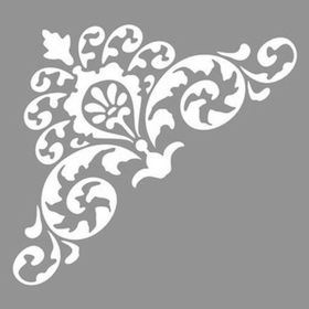 Artikel Tribal Kelebek 6 Stencil Boyama Şablonu 30x30 cm Duvar Stencil