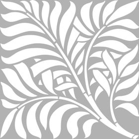 Artikel Tropikal Çoklu Yaprak Stencil Boyama şablonu 30x30 cm Duvar Stencil