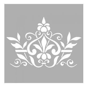 Artikel Tulip Çiçek-2 Stencil Boyama şablonu 30x30 cm Duvar Stencil