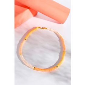 Artikel Turuncu Fimo Boncuk Choker Kolye