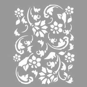 Artikel Uçuşan Çiçek Stencil Boyama şablonu 30x30 cm Duvar Stencil