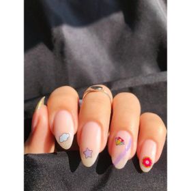 Artikel Unicorn Nail Art Tırnak Dövmesi