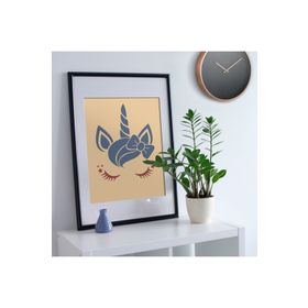Artikel Unicorn Stencil Boyama Şablonu 30x30 cm Duvar Stencil