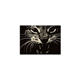 Artikel Vahşi Kedi Notebook Sticker