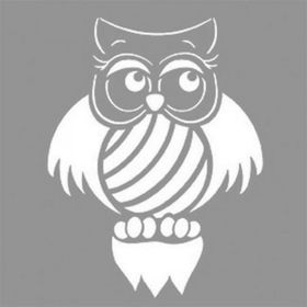Artikel Vogel 3 Stencil Boyama Şablonu 30x30 cm Duvar Stencil