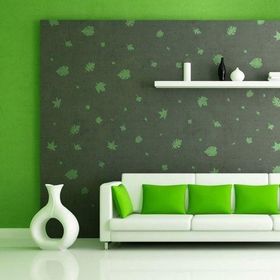 Artikel Yaprak Kolaj Stencil Boyama Şablonu 30x30 cm Duvar Stencil