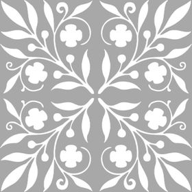 Artikel Yapraklar Karo Stencil Boyama şablonu 30x30 cm Duvar Stencil