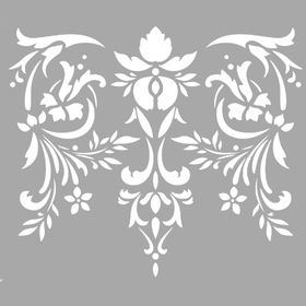 Artikel Yapraklar ve Çiçek Stencil Boyama şablonu 30x30 cm Duvar Stencil