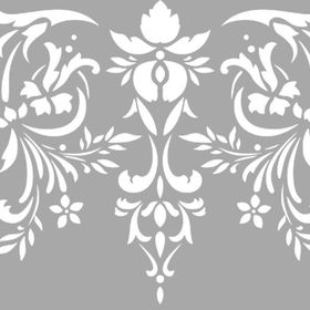 Artikel Yapraklar ve Çiçek Stencil Boyama şablonu 30x30 cm Duvar Stencil
