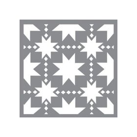 Artikel Yıldızlar Karo Stencil Boyama şablonu 30x30 cm Duvar Stencil