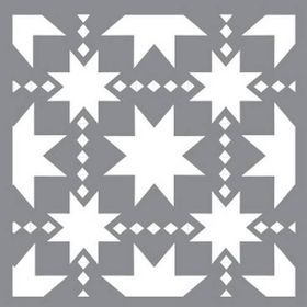 Artikel Yıldızlar Karo Stencil Boyama şablonu 30x30 cm Duvar Stencil