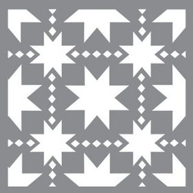 Artikel Yıldızlar Karo Stencil Boyama şablonu 30x30 cm Duvar Stencil