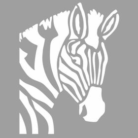 Artikel Zebra Stencil Boyama şablonu 30x30 cm Duvar Stencil