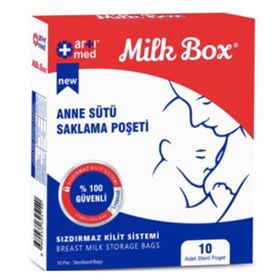 Artımed 10 Adet Süt Saklama Poşeti