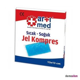 Artımed 13x13 cm Kılıflı Sıcak-Soğuk Jel Kompres