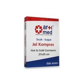 Artımed 27x35 cm Kılıflı Sıcak-Soğuk Jel Kompres