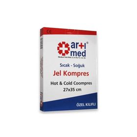 Artımed 27x35 cm Kılıflı Sıcak-Soğuk Jel Kompres