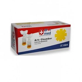 Artımed Chamber Sarı - Orta Boy 1-5 Yaş Çocuk Maskesi