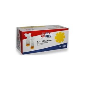 Artımed Chamber Sarı - Orta Boy 1-5 Yaş Çocuk Maskesi