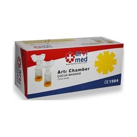 Artımed Chamber Sarı - Orta Boy 1-5 Yaş Çocuk Maskesi