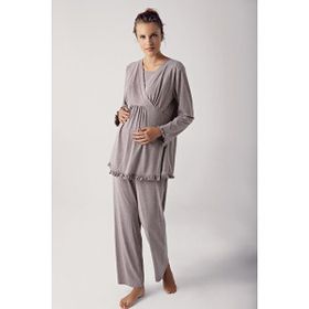 Artış 13201 Uzun Kollu Esnek Pamuklu Kadın Pijama Takımı
