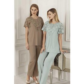 Artış 6201 Kadın Kısa Kollu Pijama Takımı