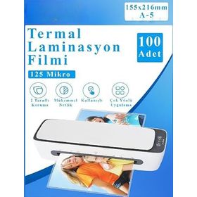 Artlantis A5 125 Mikron 100 Adet Parlak Laminasyon Filmi