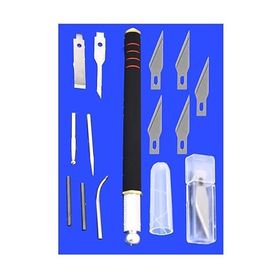 Artlantis Kretuar 7 Fonksiyonlu Yedek Bıçaklı 1 Paket Hobi Maket Tasarım Çelik Neşteri