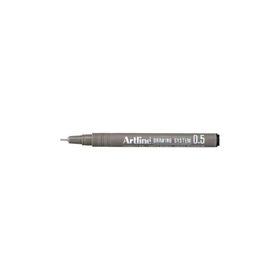 Artline 0.5 mm Siyah 12 Adet Teknik Çizim Kalemi