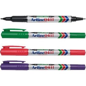 Artline 041T 4'lü Twin Marker Permanent Kalem