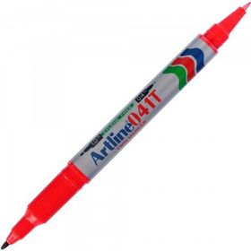 Artline 041T Kırmızı Çift Uçlu Permanent Markör Kalem