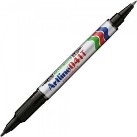 Artline 041T Twin Marker Çift Uçlu 0.4-1.0 mm Siyah Permanent Markör Kalem