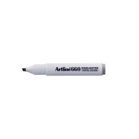 Artline 1.0-4.0 mm Pastel Gri 12 Adet Kesik Uçlu Fosforlu Kalem